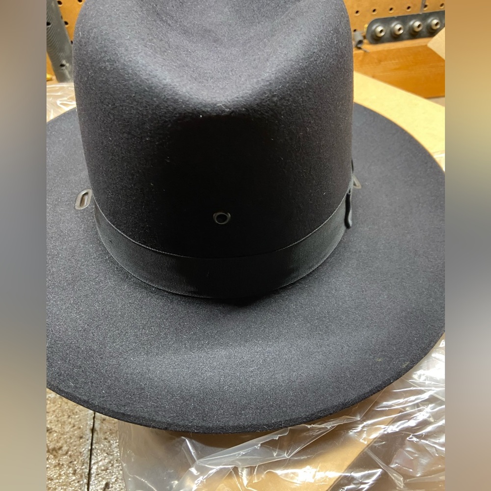 Stratton Sheriff style felt hat f42 self forming